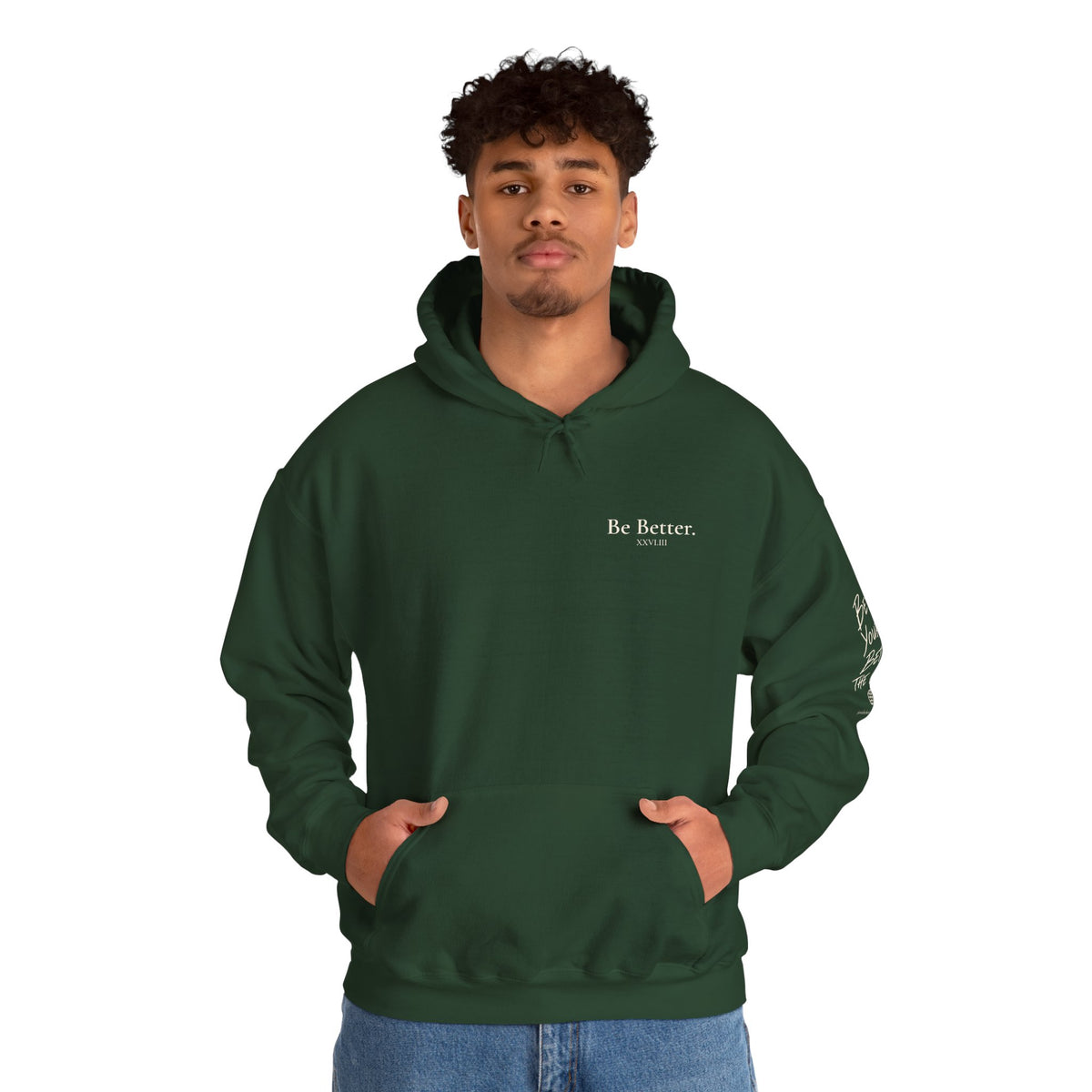 Forest Green | Be Better Hoodie — view 3 of 6
