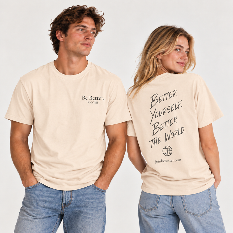 Soft Cream | Be Better T-Shirt — view 1 of 5