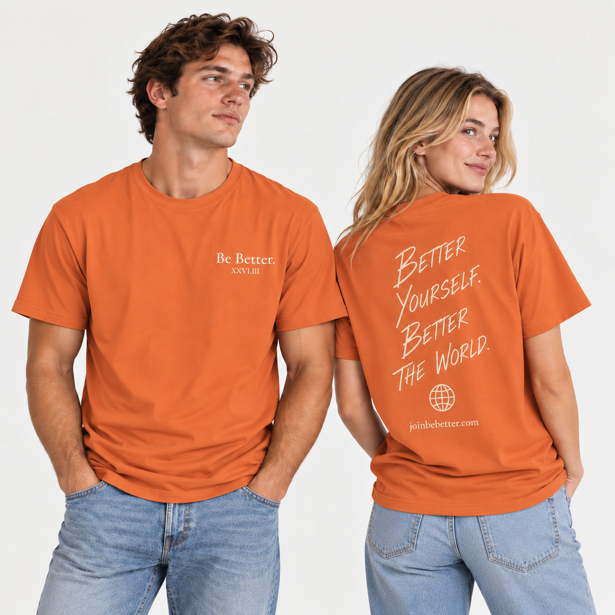 Burnt Orange | Be Better T-Shirt — view 3 of 5