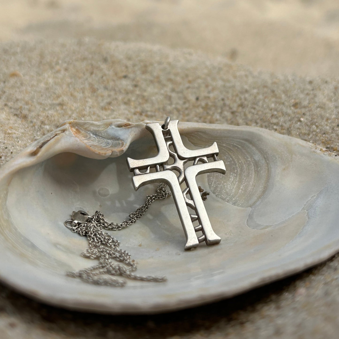 Essence Cross Pendant